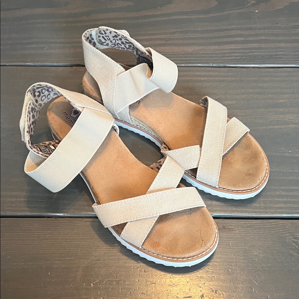 BOBS from Skechers Beige Women's Sandals